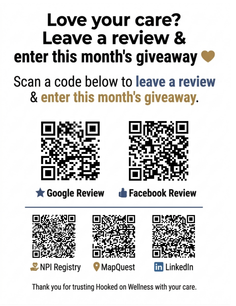 Hooked on Wellness Referral Program — Invite a Friend, Earn Rewards